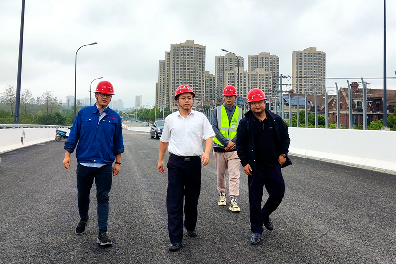 公司黨委書記、董事長(zhǎng)錢申春調(diào)研西二環(huán)項(xiàng)目建設(shè)推進(jìn)工作2